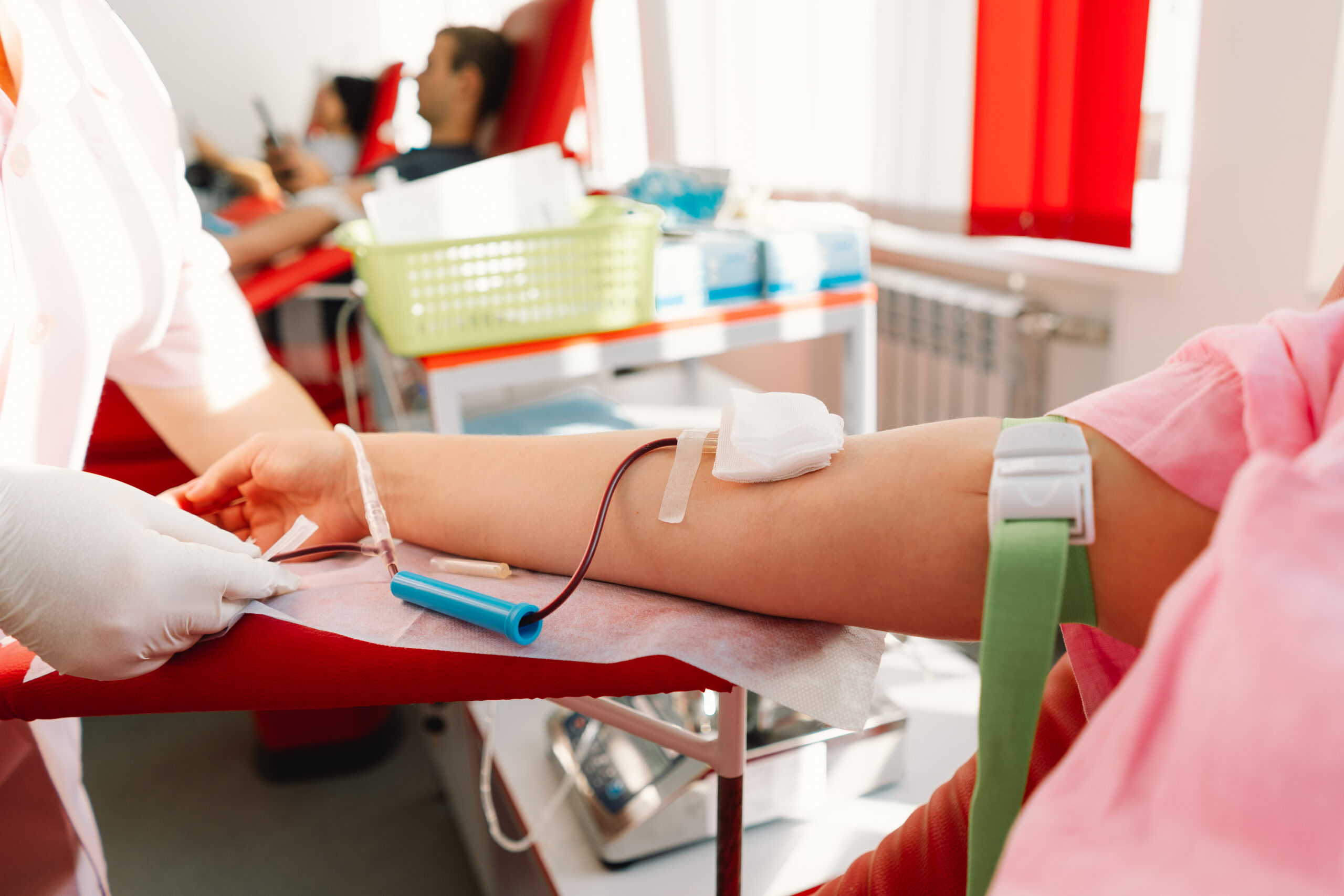 donating blood